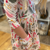 Kids Holly Jolly Christmas Dress