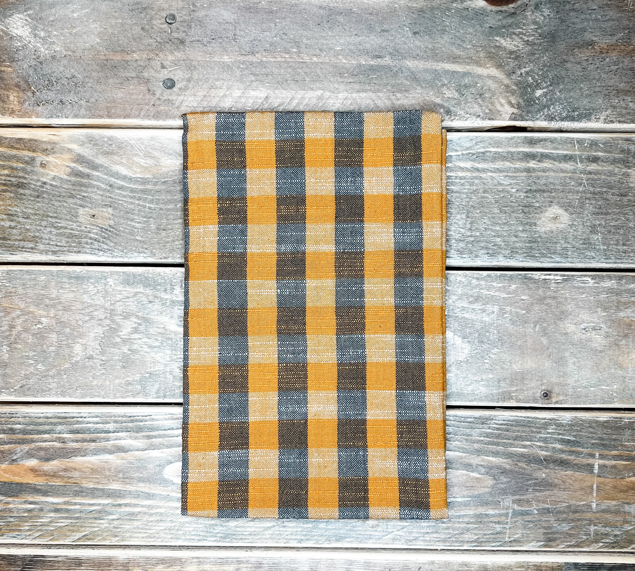 Check Pattern Cotton Tea Towel 28x18”