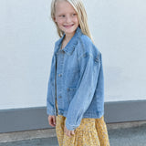 Girls Patch Pocket Denim Jacket