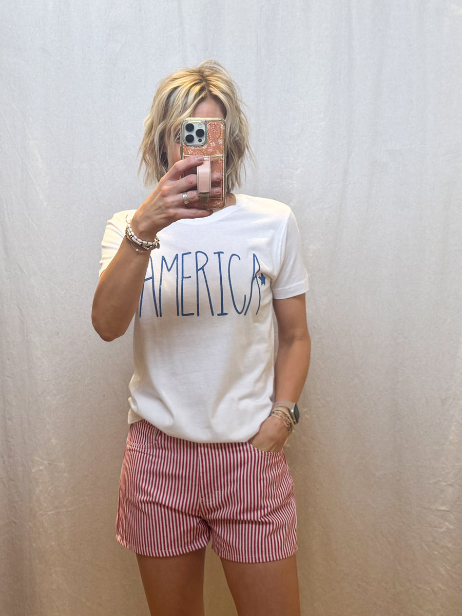 America Star Graphic Tee