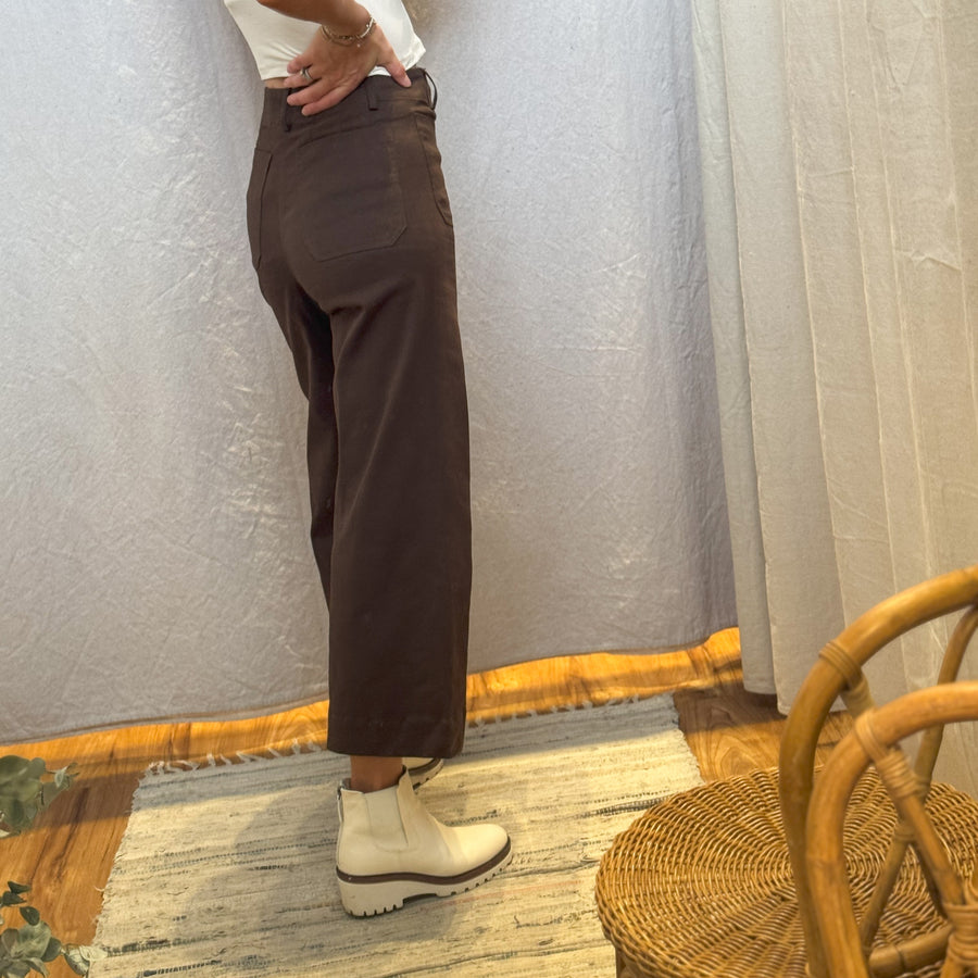 Soft Washed Wide Leg Pants