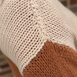 Wide Neck Knitted Sweater