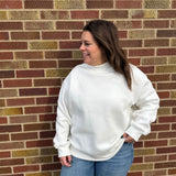 Mock Neck Sweatshirt