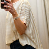 Boxy Stripe Top