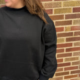 Mock Neck Sweatshirt