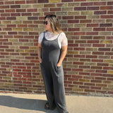 Washed Knit Lounge Jumpsuit