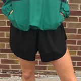 Side Overlap Shorts w/Short Lining