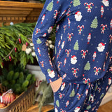 Adult Peppermint Pine Pajama Set