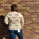 Flower Print Crewneck