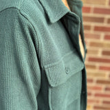 Corduroy Button Down Shacket