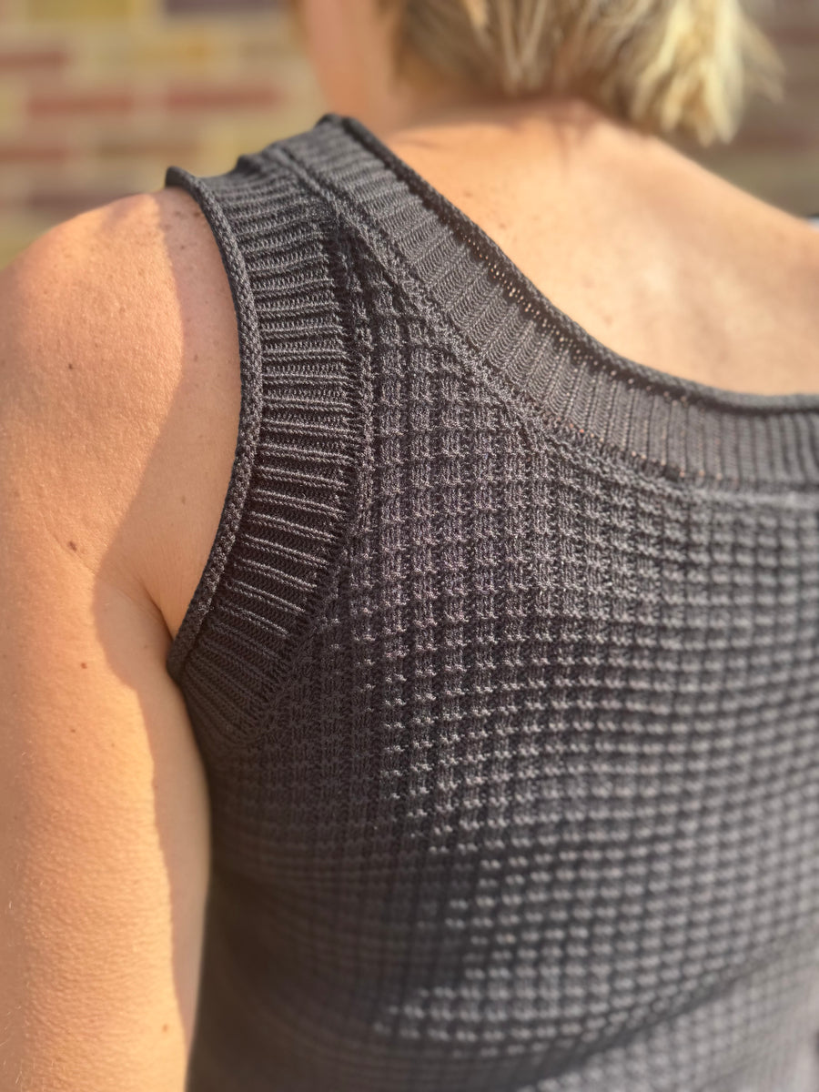 Basic Sweater Knit Tank Top