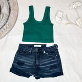 Seamless Crop Tank Top