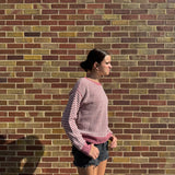 Waffle Crewneck Pullover