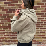 Double Brushed Hoodie Top