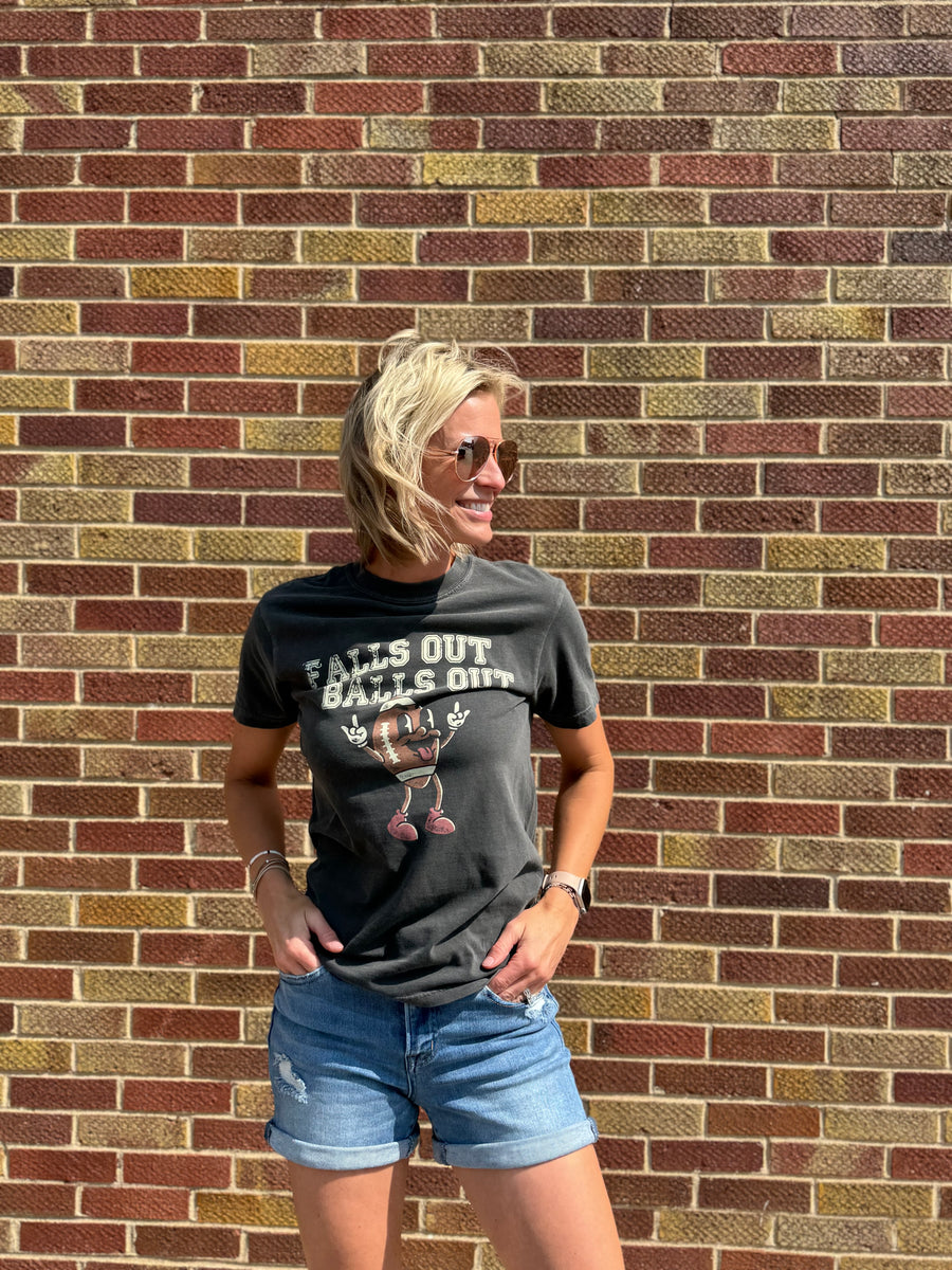 Falls Out Balls Out Graphic Tee