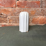 Bone White Round Candle Holder