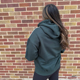 French Terry Fleece Piping Hoodie