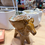 Donkey Stoneware Bowl