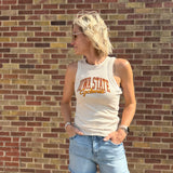 ISU Oatmeal Ribbed Tank