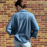 Mineral Washed Polo Sweatshirt