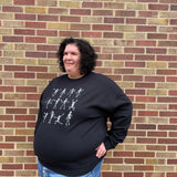 Skeleton Poses Crewneck