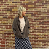 Espresso Denim Jacket