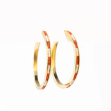 Lulu Hoop Beaded Earring