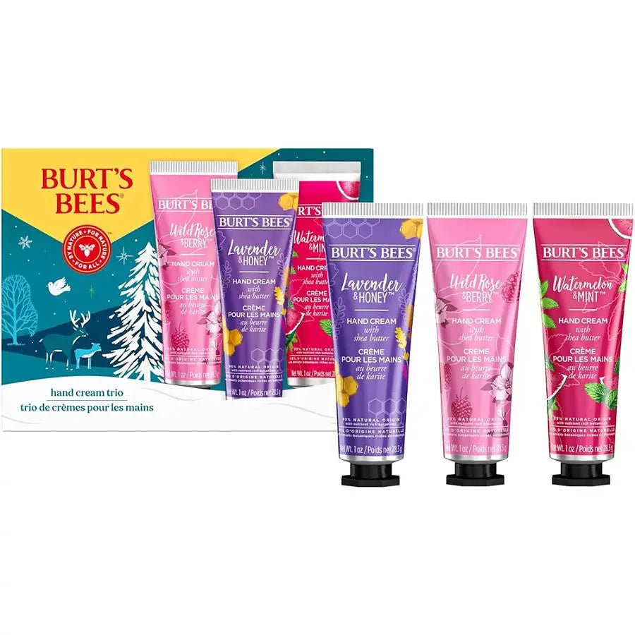 Burt's Bees Hand Cream Trio