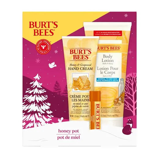 Burt's Bees Honey Pot Gift Set