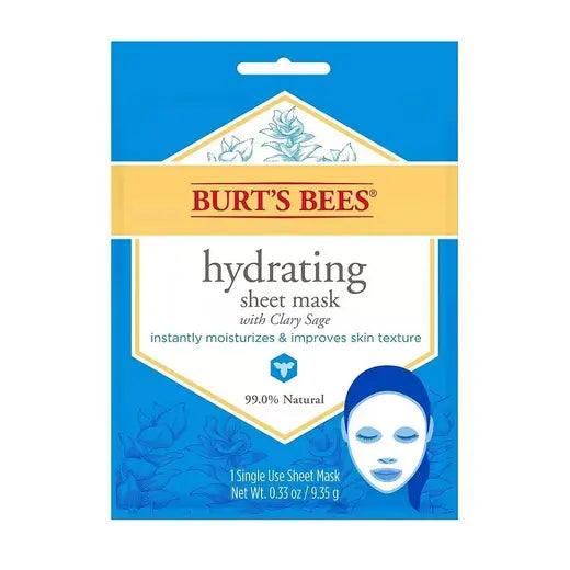 Burt's Bees Hydrating Sheet Mask w/ Clary Sage