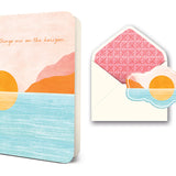 Good Things On The Horizon Greeting Card
