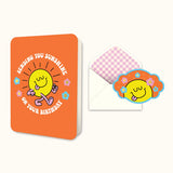 Sending Sunshine Greeting Card