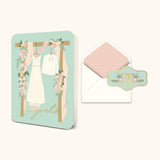 Congrats Wedding Attire Greeting Card