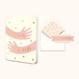 Sending Big Hugs Greeting Card
