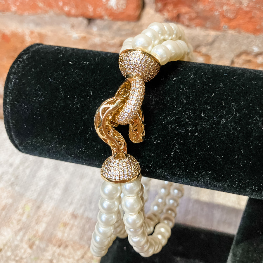 Chunky Pearl Bracelet