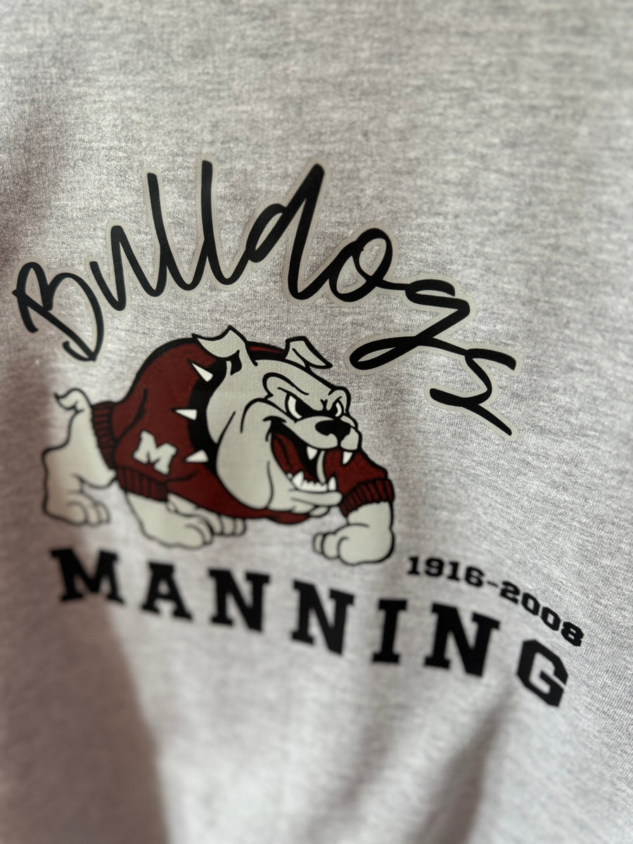 Manning Bulldog Crewneck