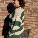 Oversized Striped Sweater