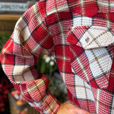 Oversize Checkered Casual Shacket