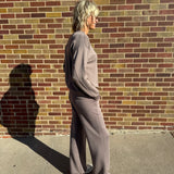 Modal Scuba Mock Neck Pullover