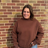 Mock Neck Sweatshirt