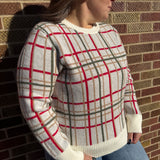 Christmas Plaid Sweater