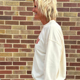 Long Sleeve Fall Patch Work Sweatshirt