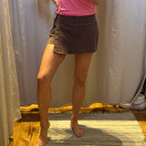 Washed Denim Skort