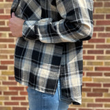 Hi-Low Button Down w/Front Pocket