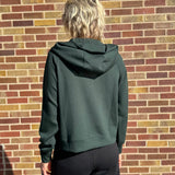 Modal Scuba Quarter Zip Hoodie Jacket