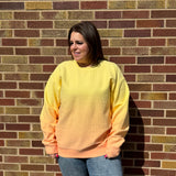 Ombre Luxe Corded Crew