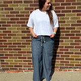 Plus Cotton Short Sleeve Cropped Box Top