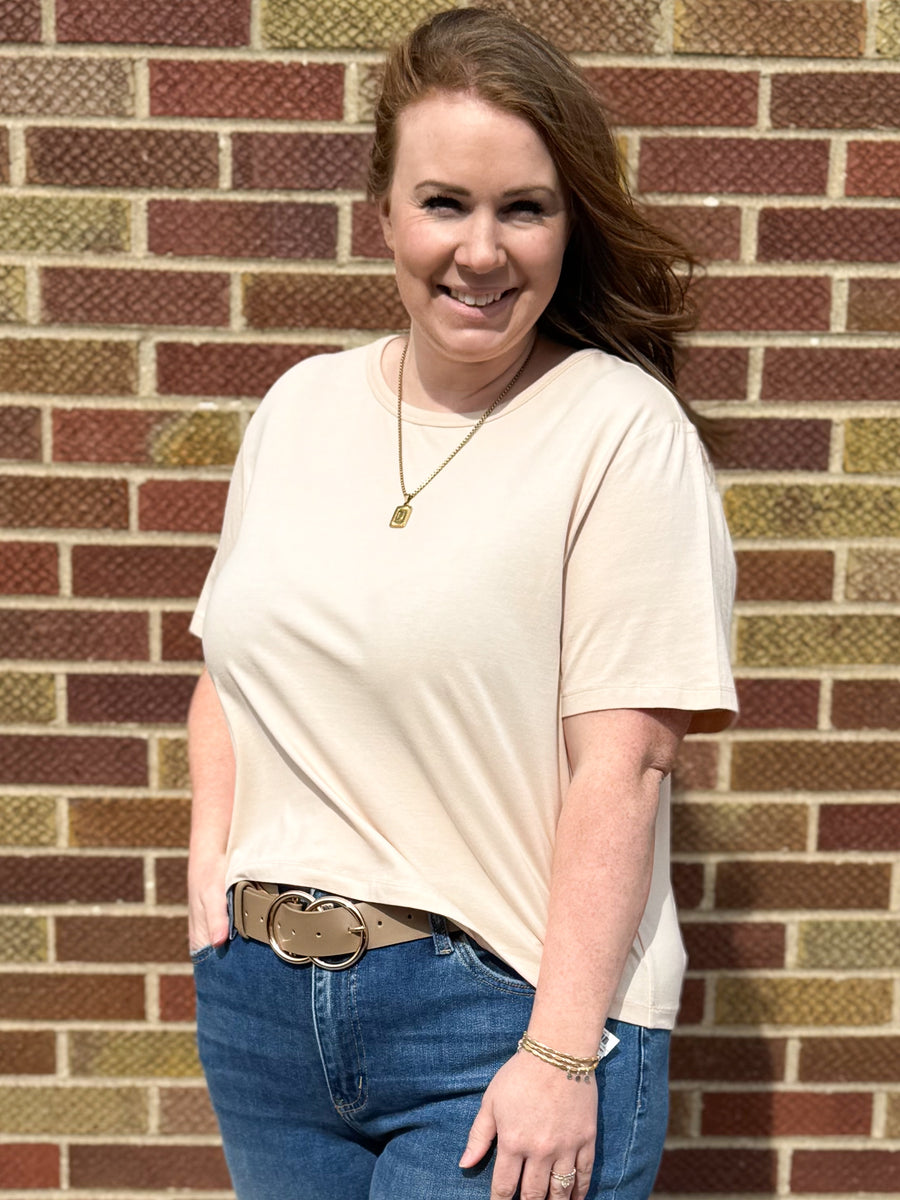 Polished Prints Mom Crop Tee