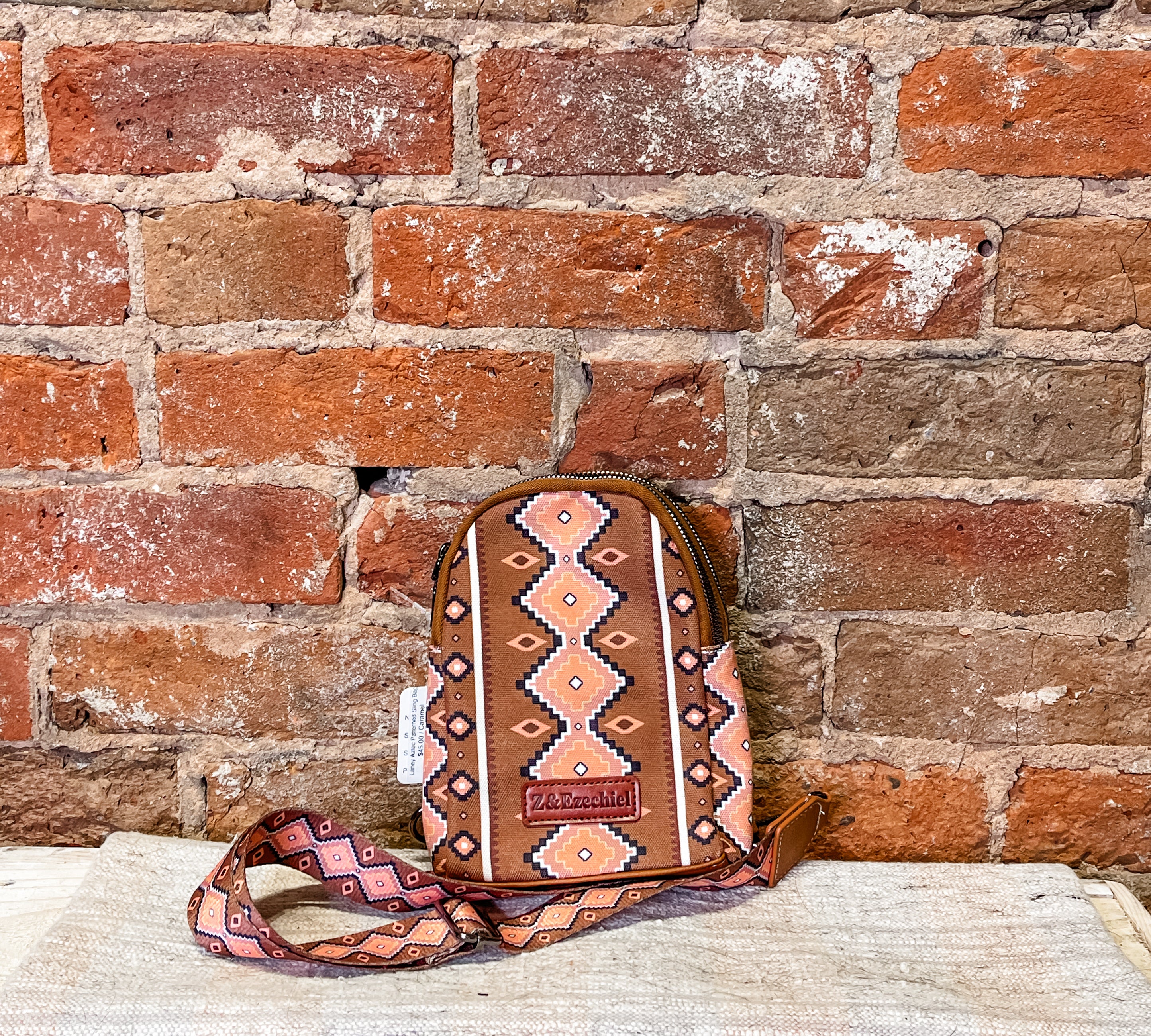 Laney Aztec Patterned Sling Bag