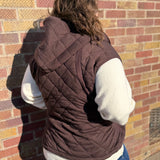 Quilted Hoodie Vest